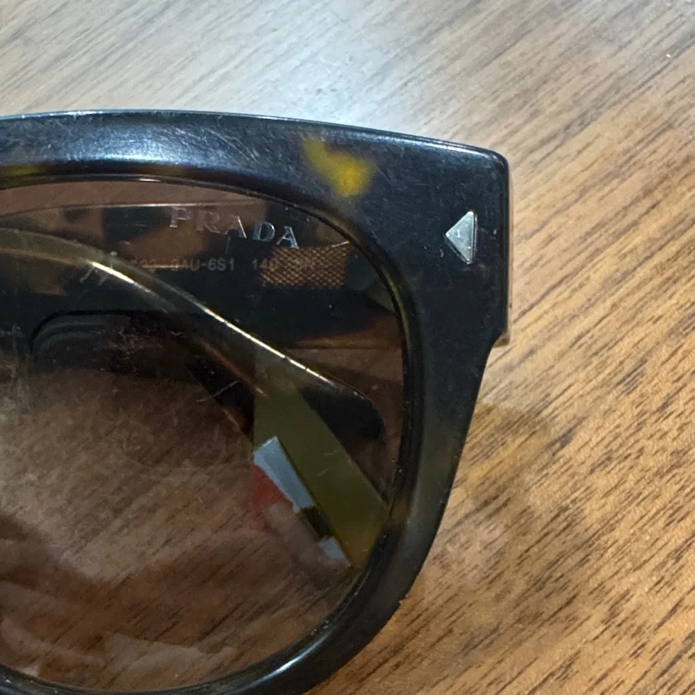 Prada Tortoise Shell Sunglasses - $25 - Picture 9 of 10